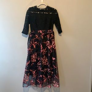 Metisu Formal Tea Length Dress